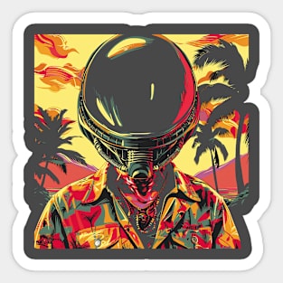 Miami virus Sticker